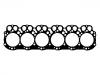 прокладка цилиндра Cylinder Head Gasket:11115-1121